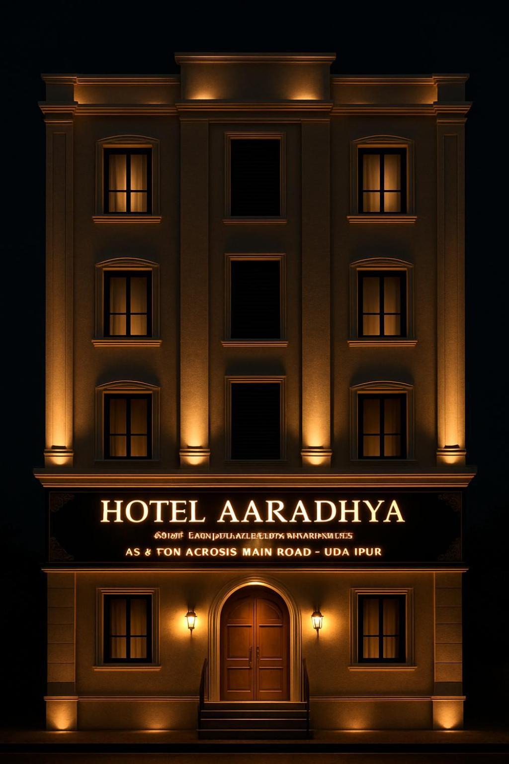 Hotel Aaradhya Udaipur Buitenkant foto